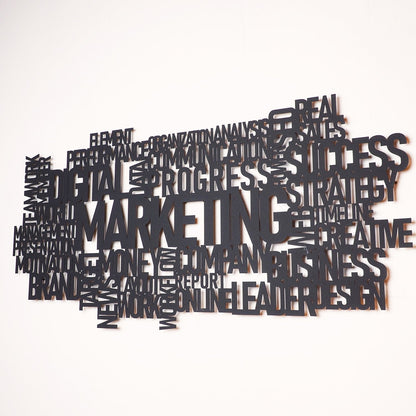 Marketing Metal Wall Art