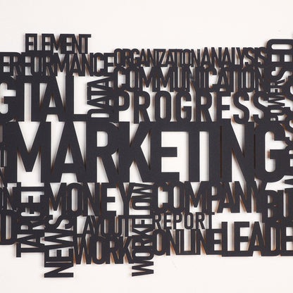 Marketing Metal Wall Art