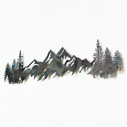 Mountains Metal Wall Art