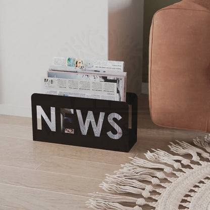 Newspaper and Magazine Rack for Wall