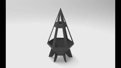 Pyramid Peak Metal Fire Pit
