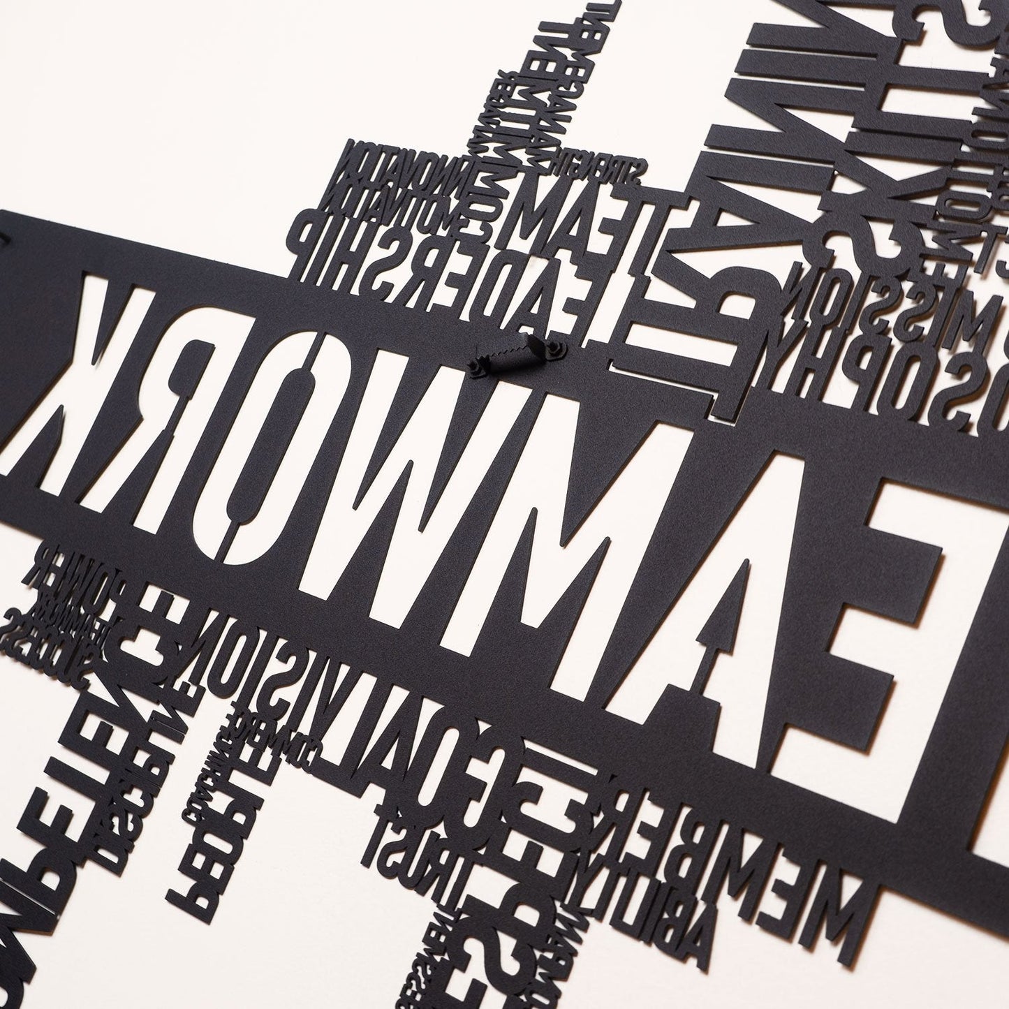 Teamwork Metal Wall Art