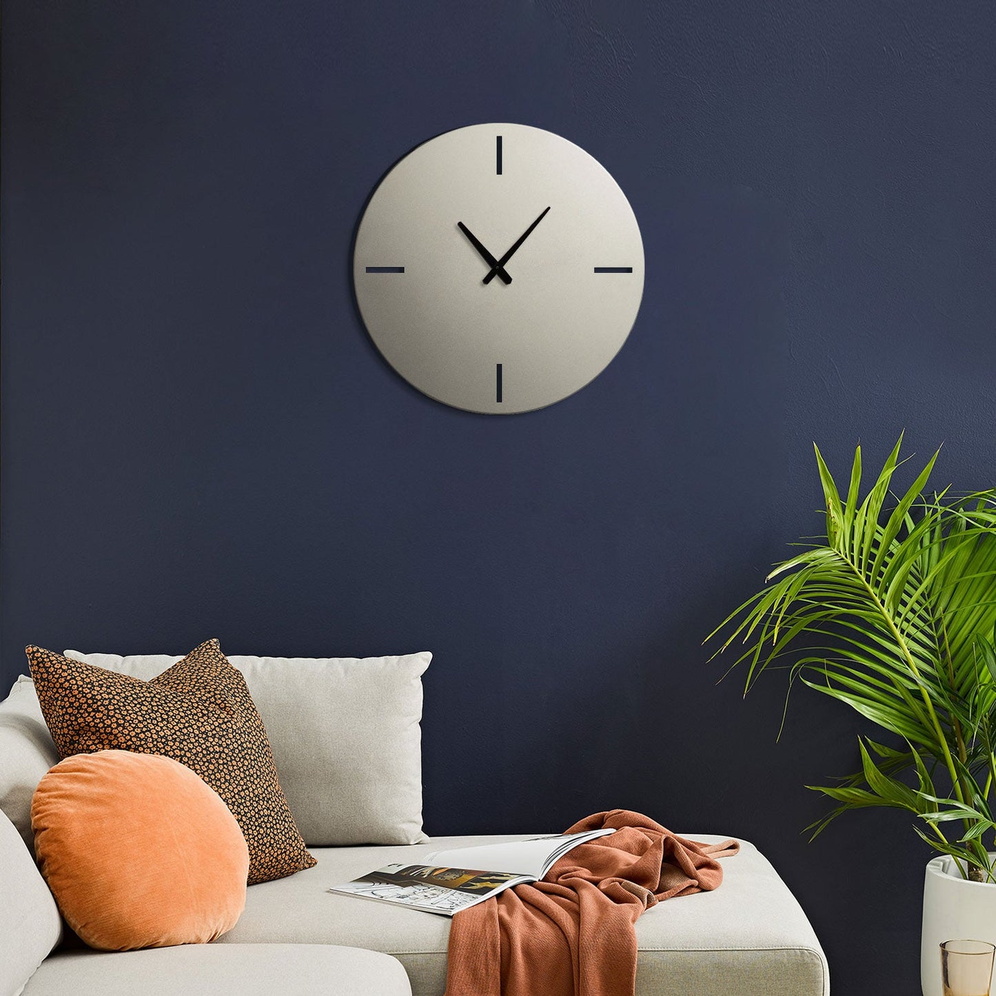 Timeless Metal Wall Clock