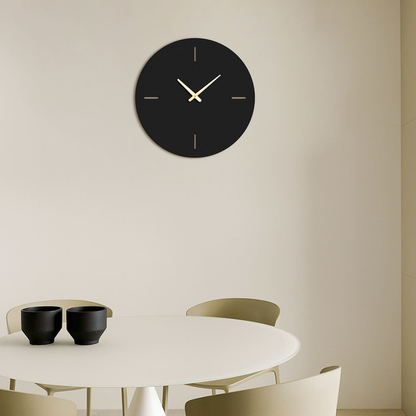 Timeless Metal Wall Clock