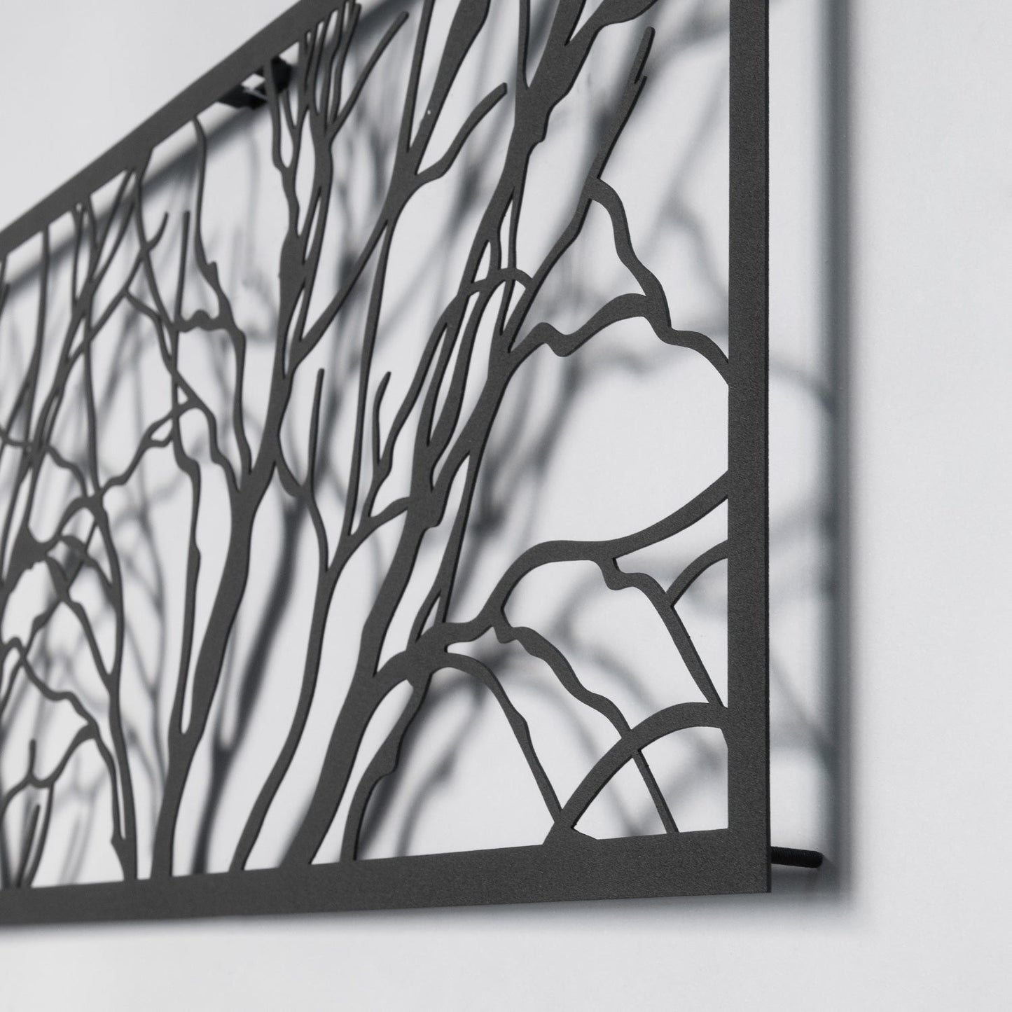 Tree Metal Wall Art, Set of 4 Pieces