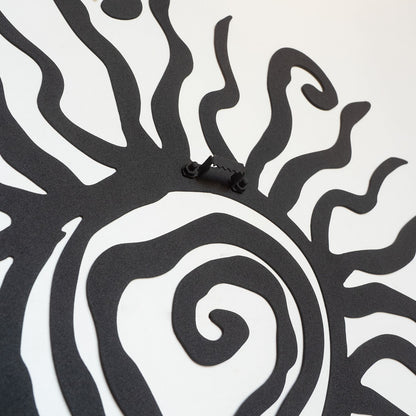 Whacky Sun Metal Wall Art